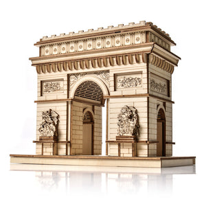 Dřevěné puzzle 3D model – Vítězný oblouk