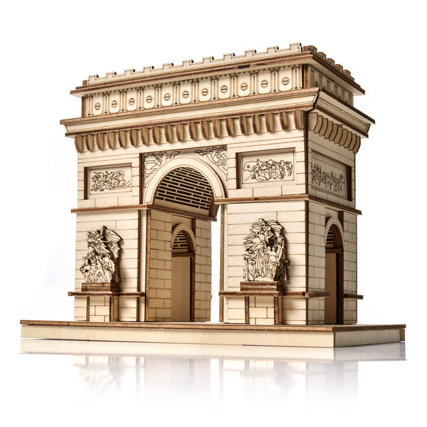 Dřevěné puzzle 3D model – Vítězný oblouk