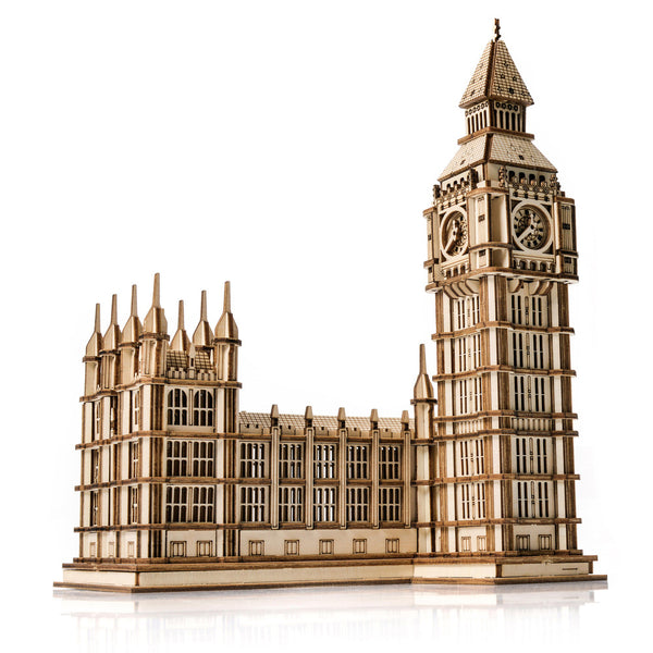 Dřevěné puzzle 3D model – Big Ben