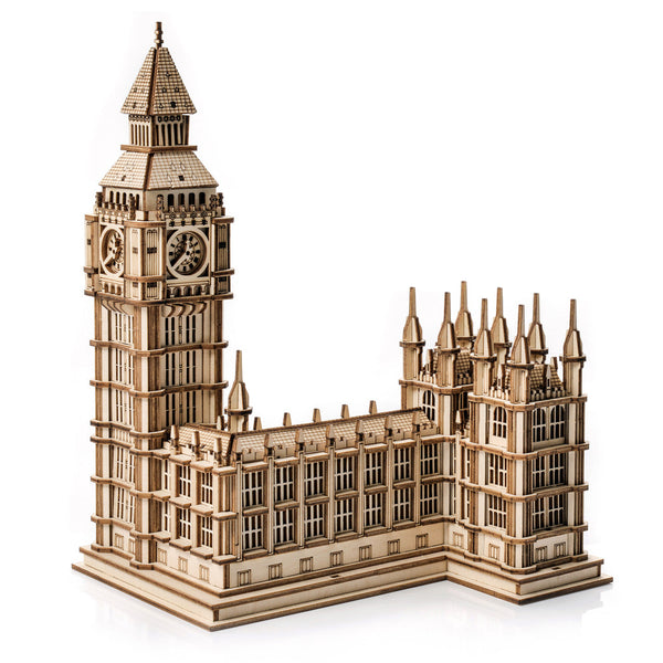 Dřevěné puzzle 3D model – Big Ben