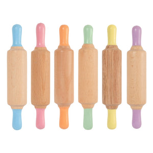 Holz-Teigroller – Rosa - Tublu.de