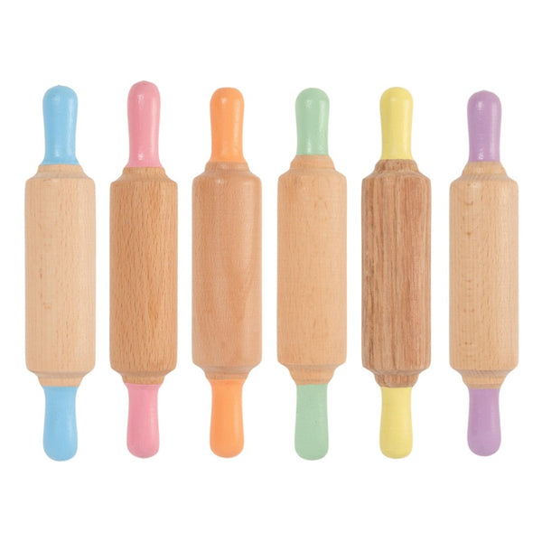 Holz-Teigroller – Rosa - Tublu.de