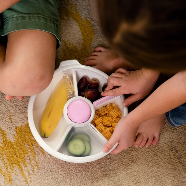 Velký svačinový box Snack Spinner – Taro Purple