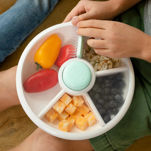 Velký svačinový box Snack Spinner – Taro Purple