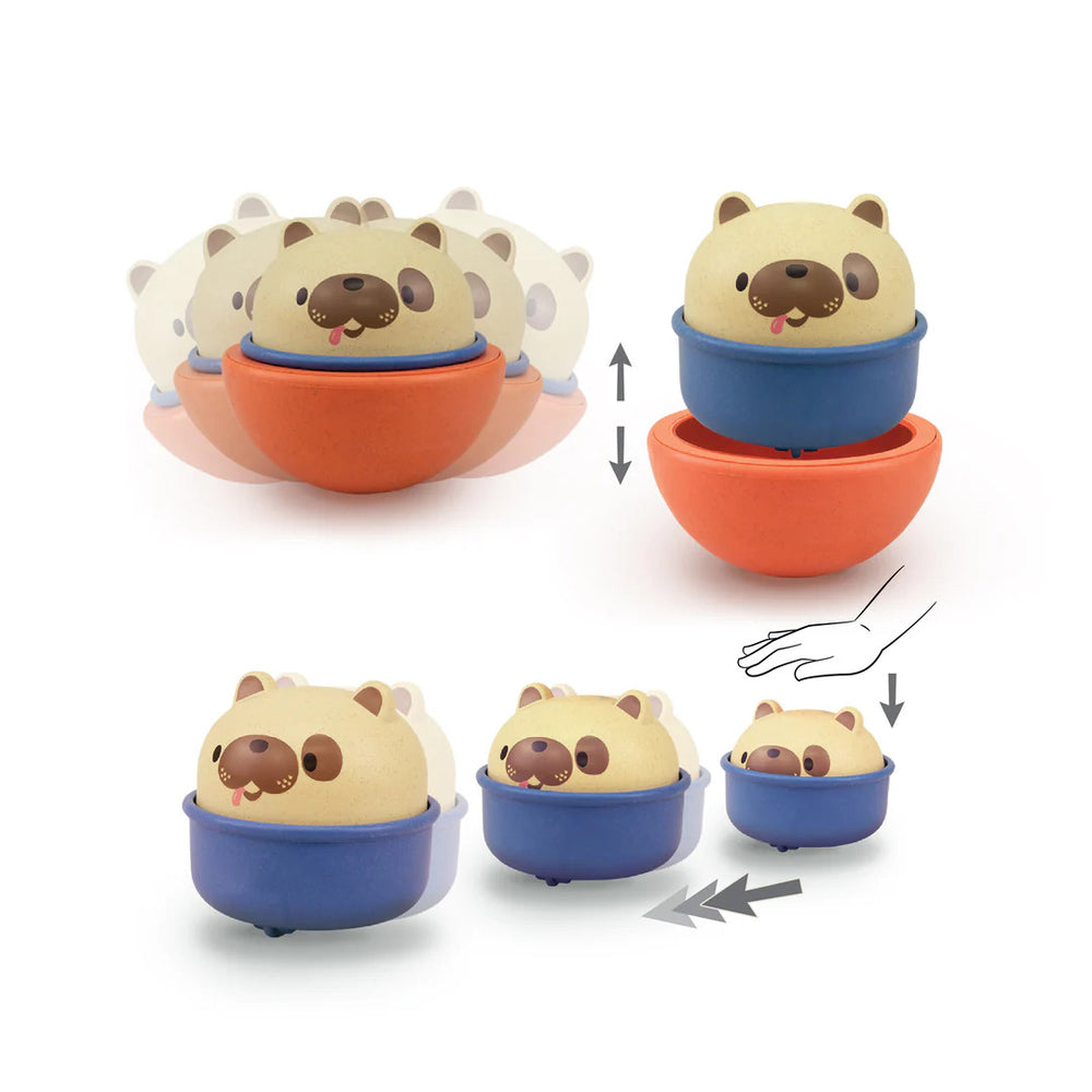 Rollende Stehaufmännchen Rocking Rollers – Hund - Tublu.de