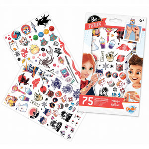 Tattoos - Manga Kawai 75 Stk. - Tublu.de