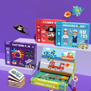 Magnetisches Puzzle und Spiel 2in1 – Fahrzeuge - Tublu.de