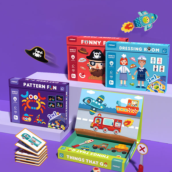 Magnetisches Puzzle und Spiel 2in1 – Kleidung - Tublu.de