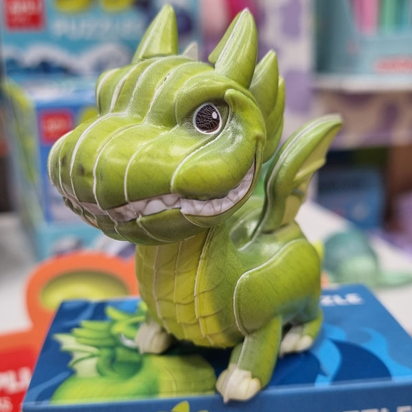 3D-Puzzle Drachen – Grün - Tublu.de