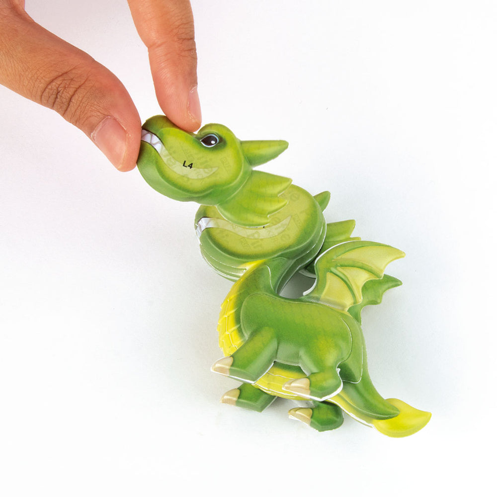 3D-Puzzle Drachen – Grün - Tublu.de