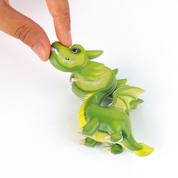 3D-Puzzle Drachen – Gelb - Tublu.de