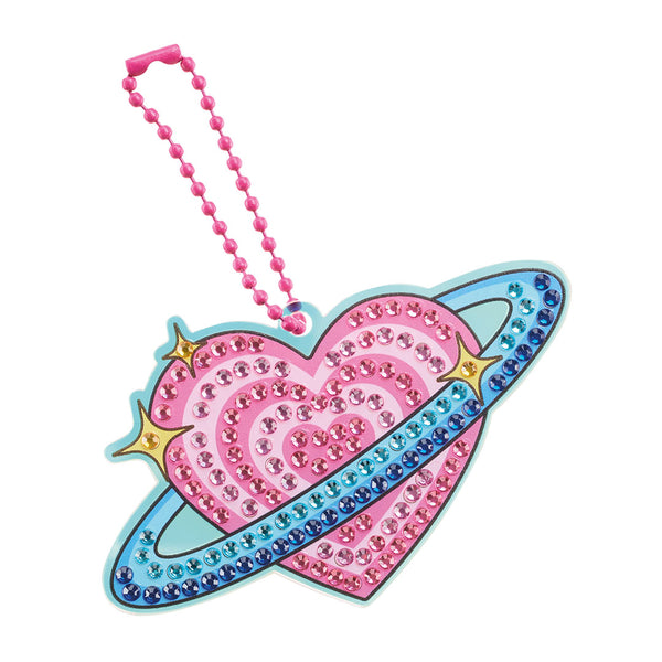 Set zum Basteln von Diamant-Schlüsselanhängern DIY – Herzplanet - Tublu.de