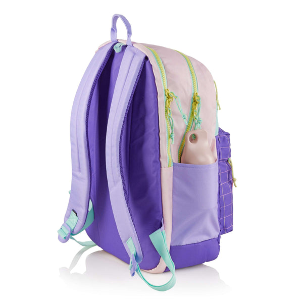 Tříkomorový školní batoh Amsterdam – Rider Violet 28 l
