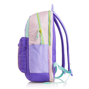 Tříkomorový školní batoh Amsterdam – Rider Violet 28 l