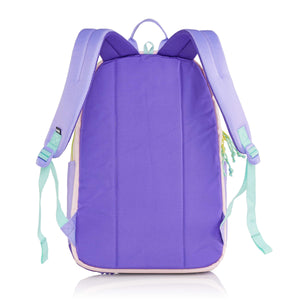 Tříkomorový školní batoh Amsterdam – Rider Violet 28 l