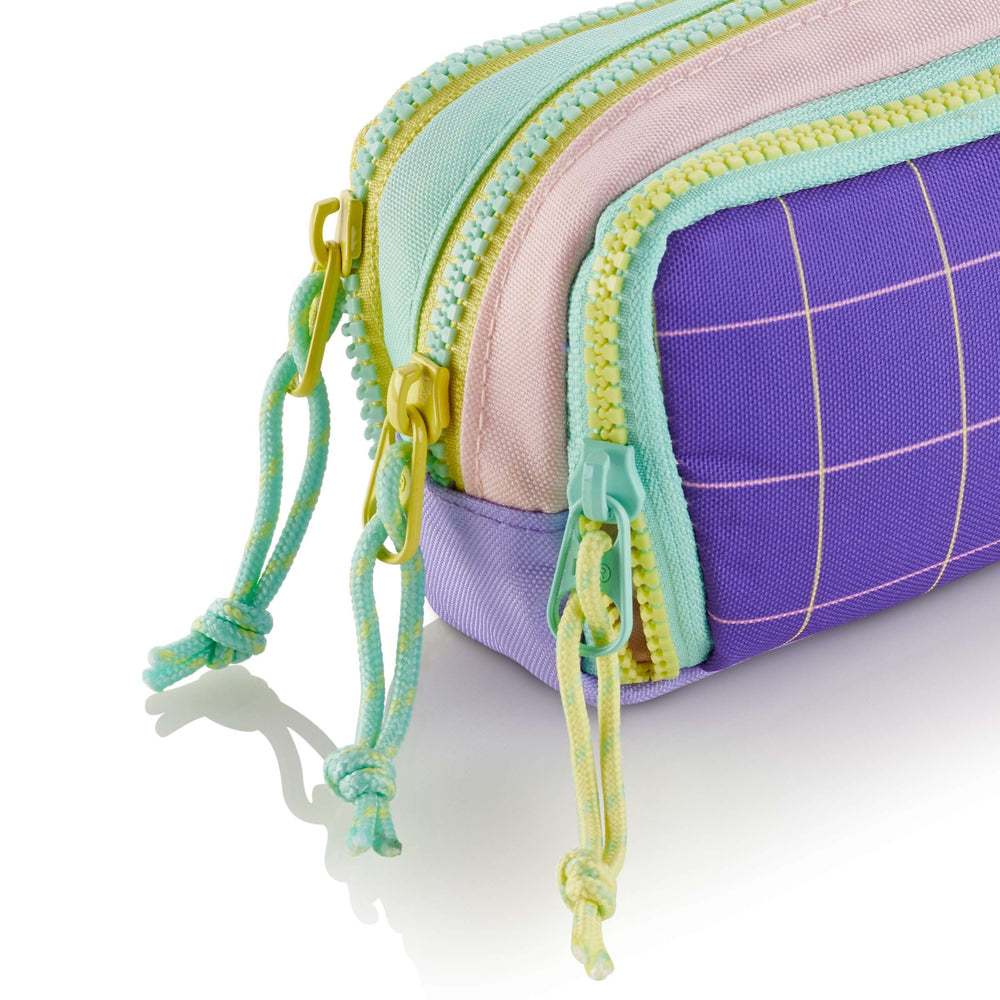 Trojitý penál – Rider Violet