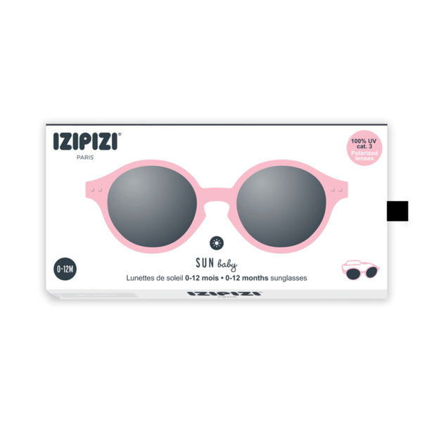Sluneční brýle s polarizací Baby D 0–9 měsíců - Pastel Pink