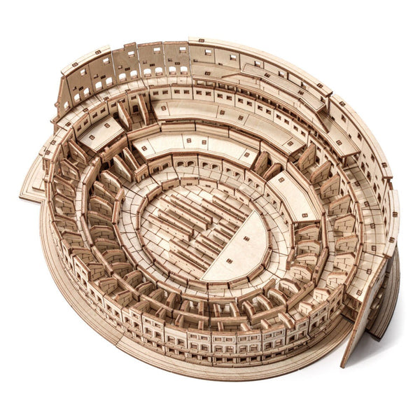 Dřevěné puzzle 3D model – Koloseum
