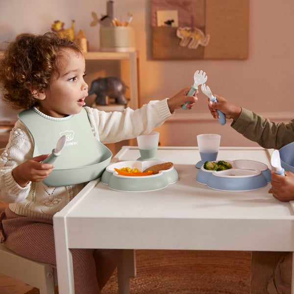 Dětské nádobí Mealtime – Powder Green