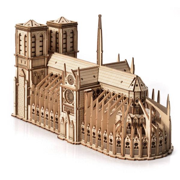 Dřevěné puzzle 3D model – Notre-Dame