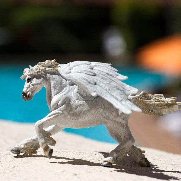 Figur - Pegasus Weißes Pferd mit Flügeln - Tublu.de