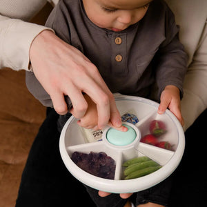 Velký svačinový box Snack Spinner – Mint Green