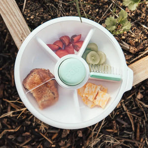 Velký svačinový box Snack Spinner – Mint Green