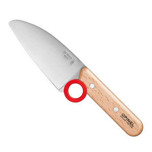Dětský nůž s ochranou prstů Le Petit Chef Červený – 2dílný