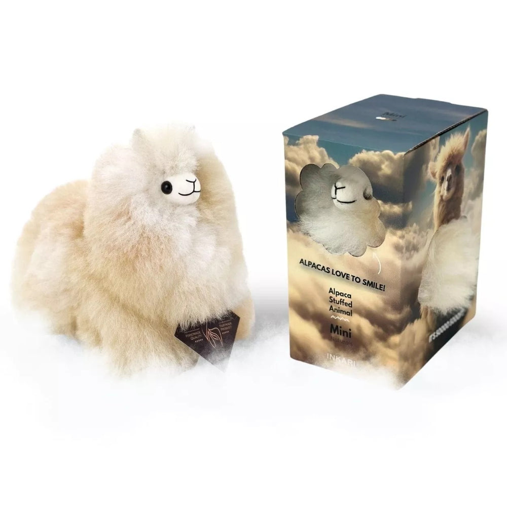Plüsch-Alpaka Naturals – Sahara 15 cm - Tublu.de