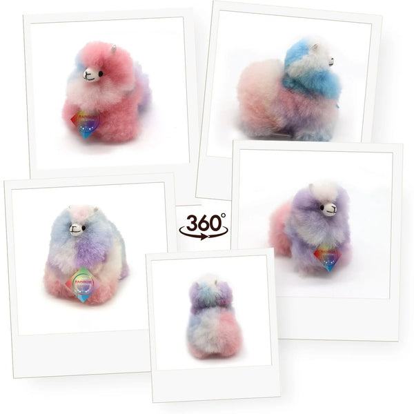 Huňatá alpaka Rainbows – Galaxy 15 cm