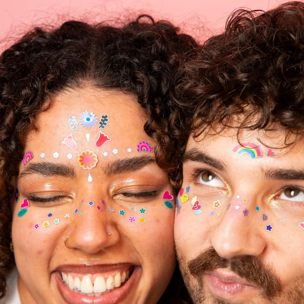 Gesichtsaufkleber – Kawaii 85 Stück - Tublu.de