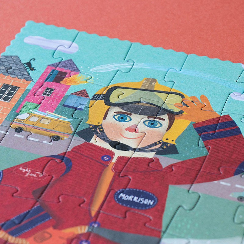 Taschenpuzzle – Feuerwehrmann, 36 Teile - Tublu.de