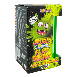 Sada JIGGLY SLIME FLUO GLOW – zelený 430 g