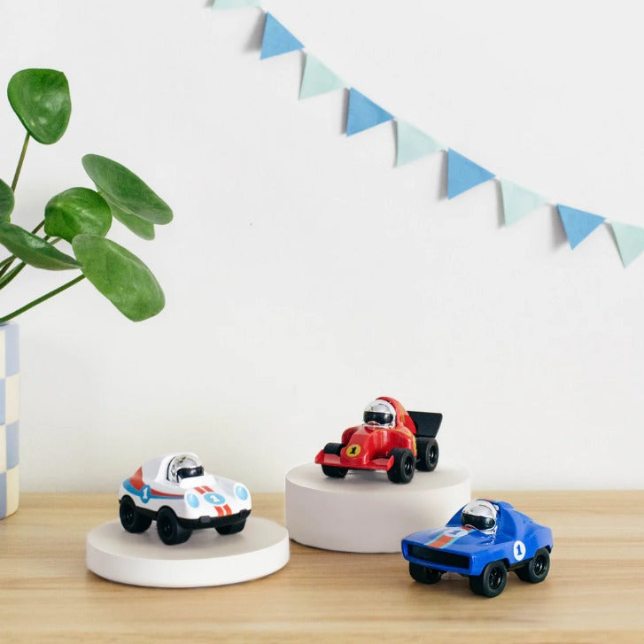 Rennwagen mit Antrieb – Blau - Tublu.de