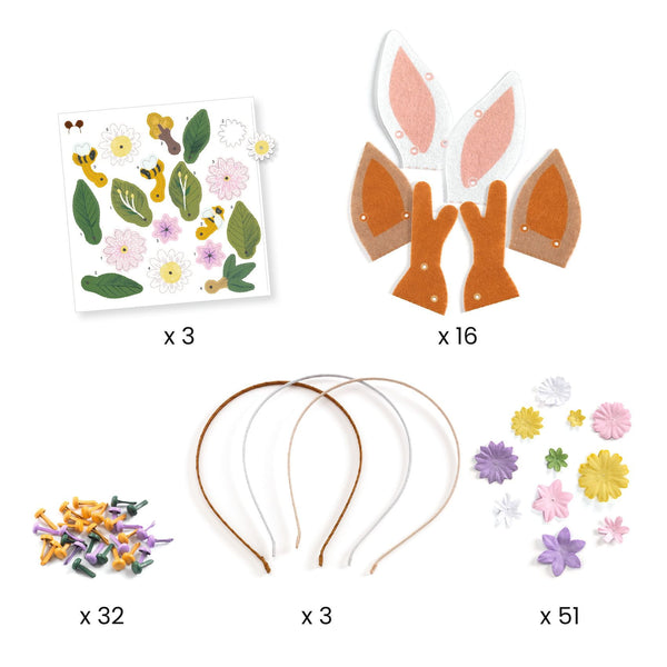 Do it yourself – Blumen-Haarbänder mit Tiermotiven - Tublu.de