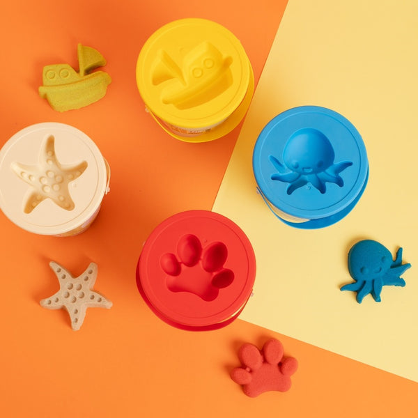 Kinetic Sand, 100 % natürlich – Gelb 500 g - Tublu.de