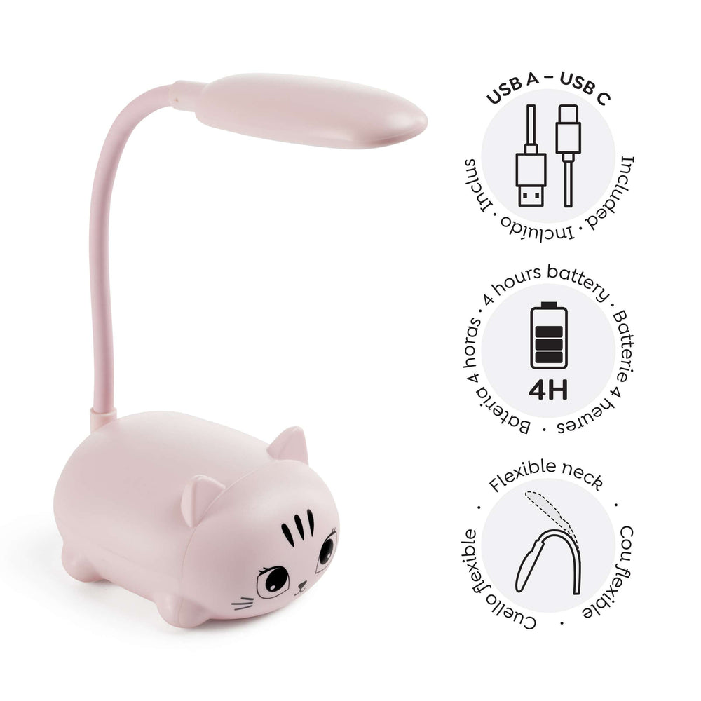 LED lampička – Růžové kátě