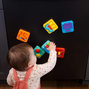 Set mit 1 sensorischen Quadraten mit Spielsteinen von PlayTab - Tublu.de
