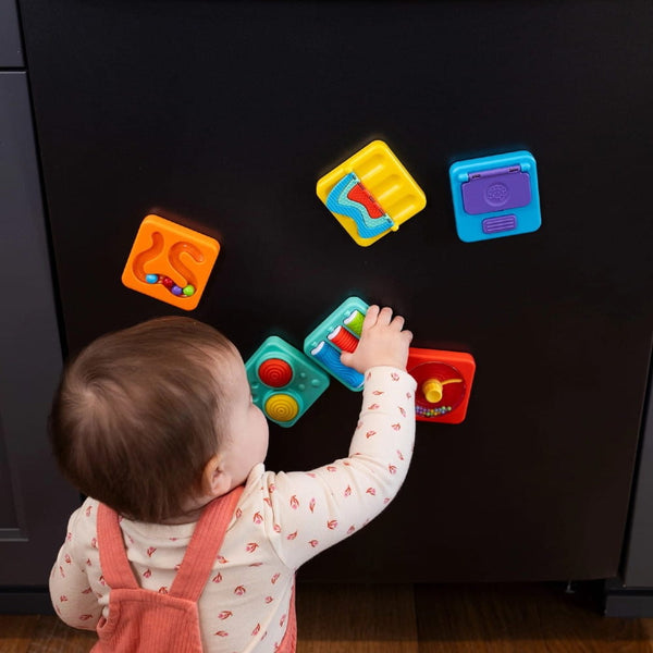 Set mit 1 sensorischen Quadraten mit Spielsteinen von PlayTab - Tublu.de