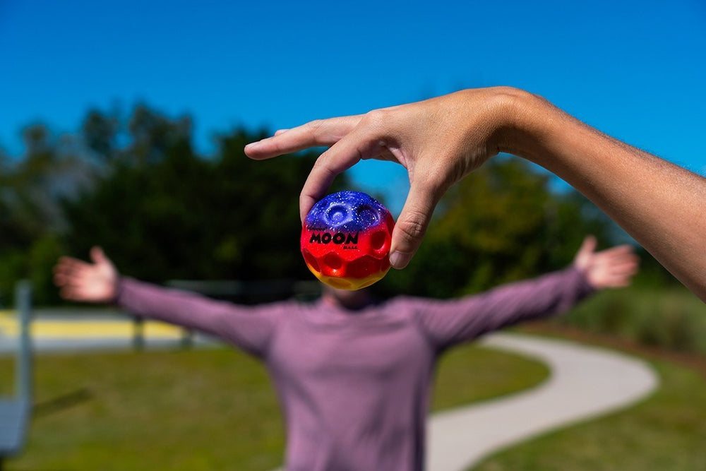 Duhový míček Gradient Moon Ball