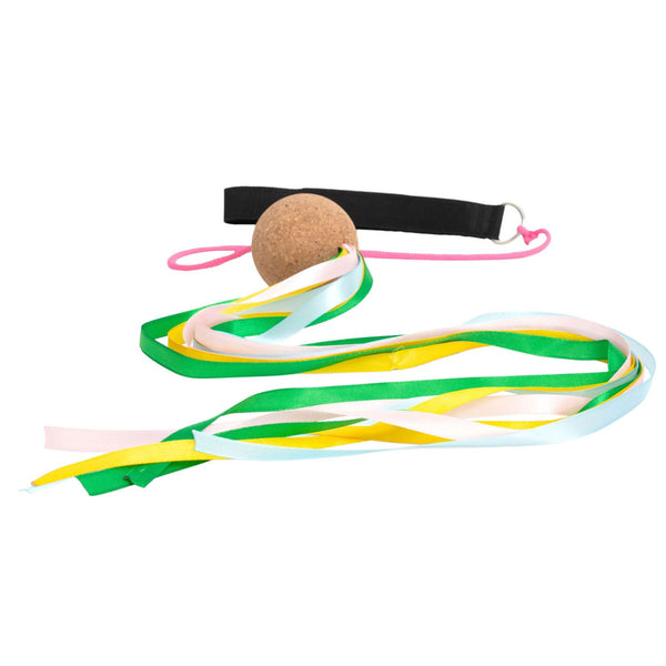 Kork-POI mit Bändern – Jonglierball - Tublu.de
