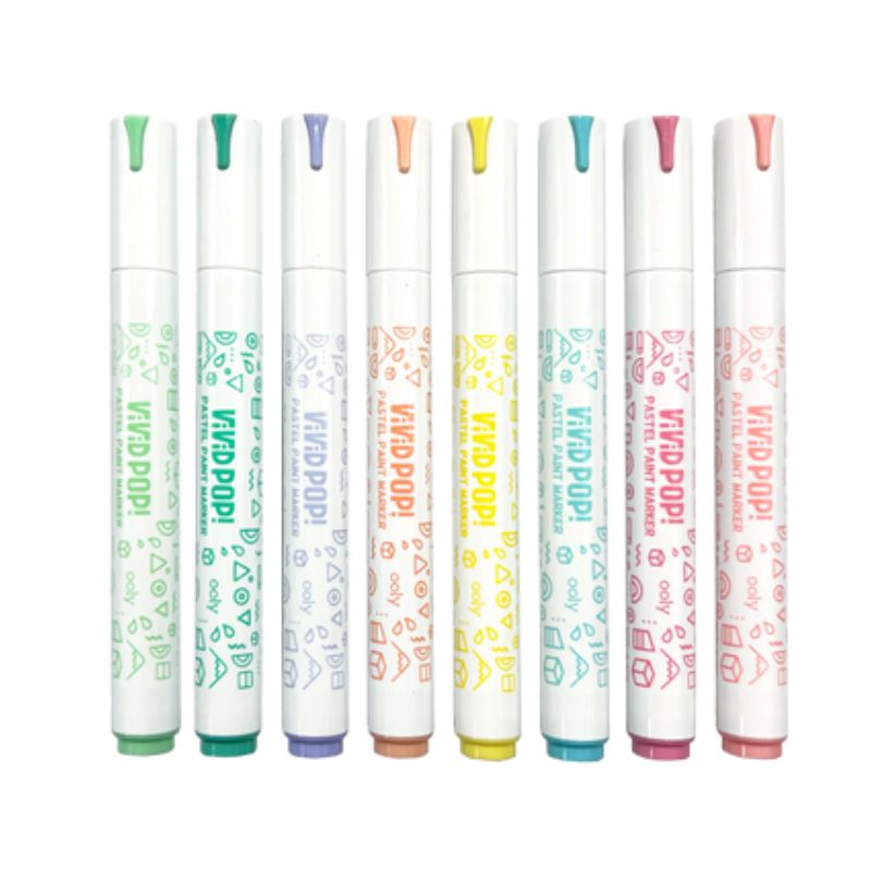 Pastelové popisovače – Vivid Pop, sada 8 ks