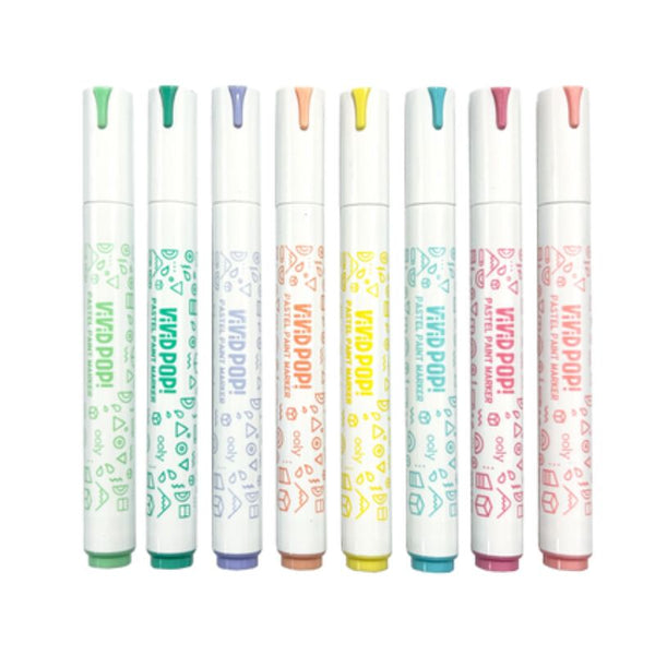 Pastelové popisovače – Vivid Pop, sada 8 ks