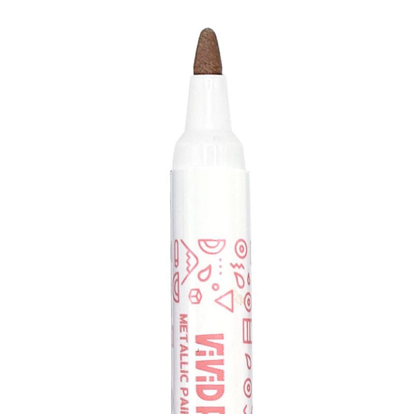 Metalické akrylové popisovače – syté barvy – Vivid Pop, sada 8 ks