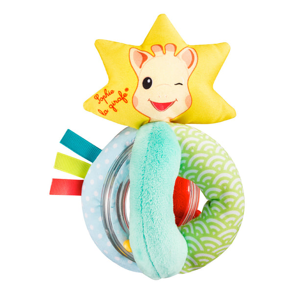 Geschenkset Sophie la girafe mit weicher Rassel - Tublu.de