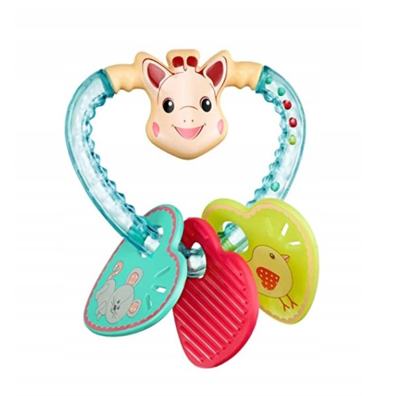 Geschenkset Sophie la girafe mit Herzrassel - Tublu.de