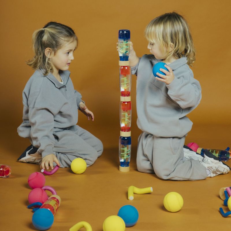 Dvoufázová senzorická lahvička MOVE SPIRALA – Růžová