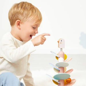 Dřevěná kuličková dráha Ptáček – Sweet Cocoon 3+