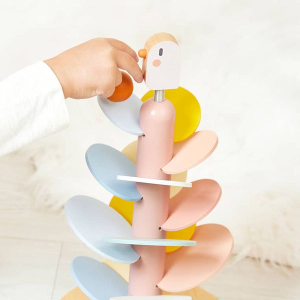 Dřevěná kuličková dráha Ptáček – Sweet Cocoon 3+