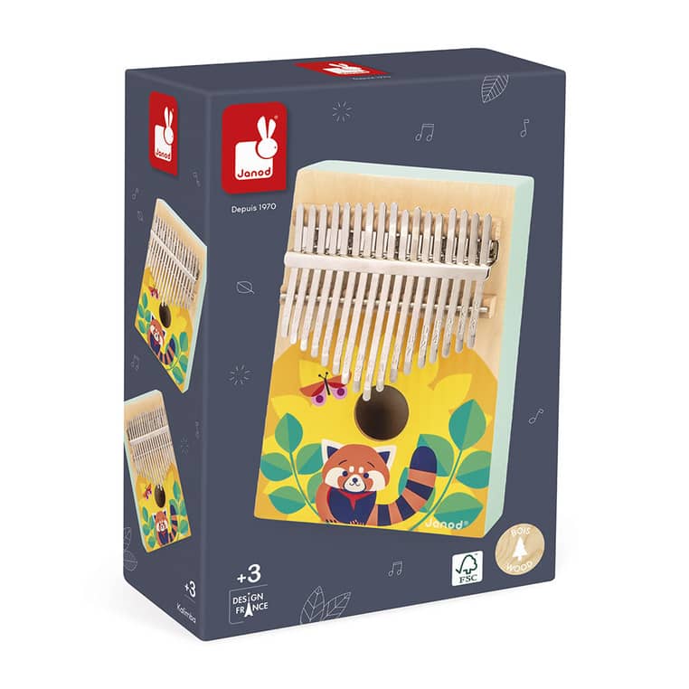 Dřevěná kalimba – Gioia 3+